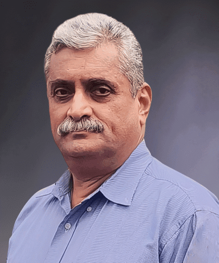 Portrait of Jayaram Shetty, Director — Finance & Administration