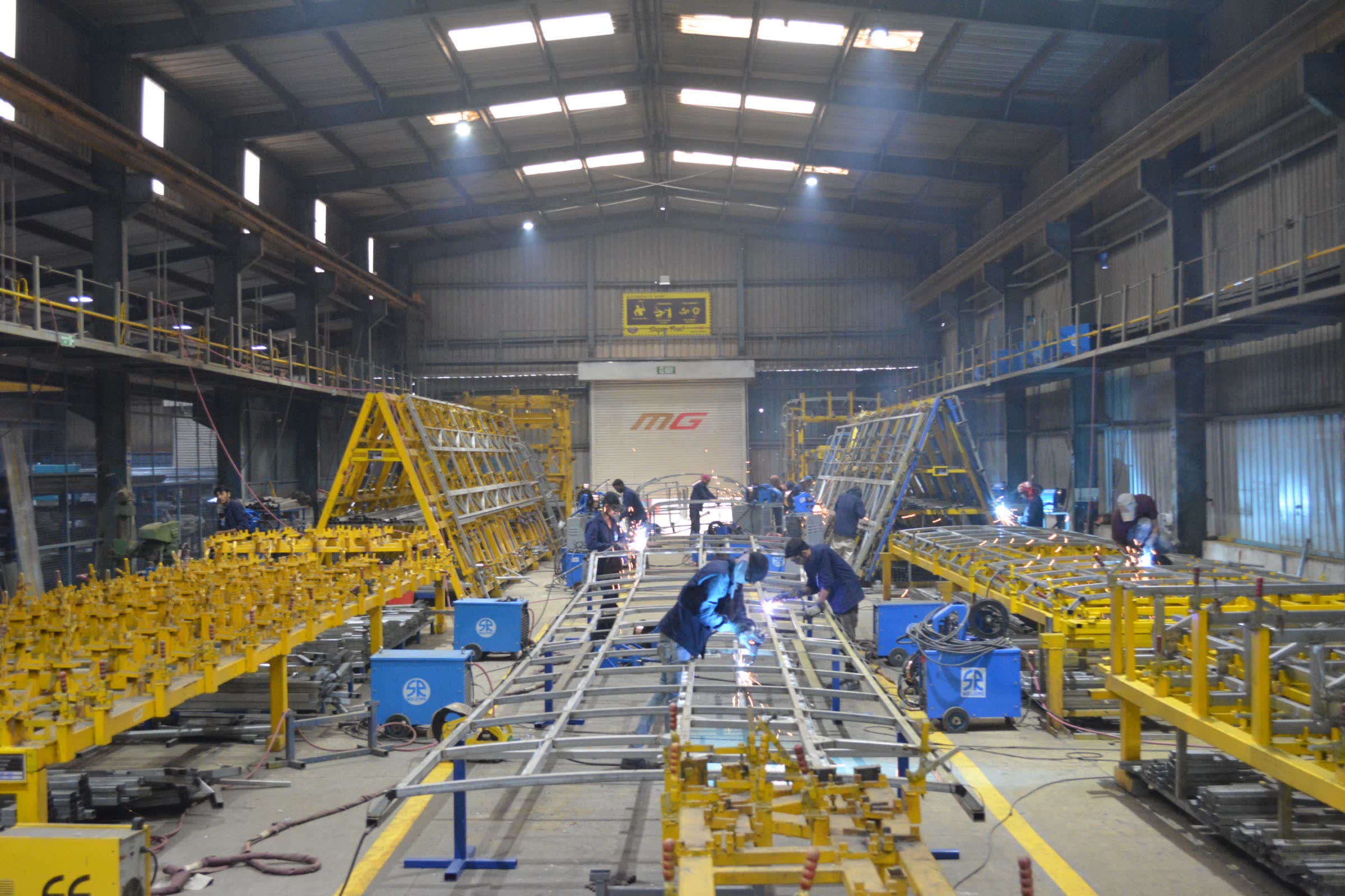 MG Group manufacturing floor